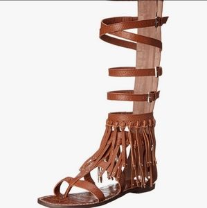 Sam Edelman Fringe Gladiator Sandals 🩴